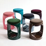 Signet Ring Stool mit Samtkissen