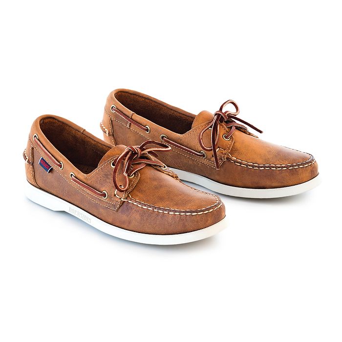 Sebago Docksides Herren Braun 42