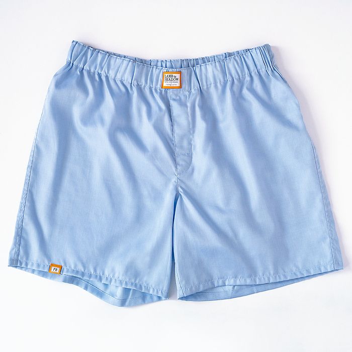 Lamb & Shadow Boxershorts Hellblau M