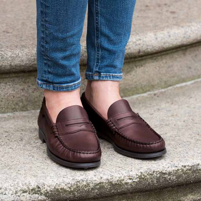 Sebago Penny Loafer Damen Burgundy Gr. 38,5