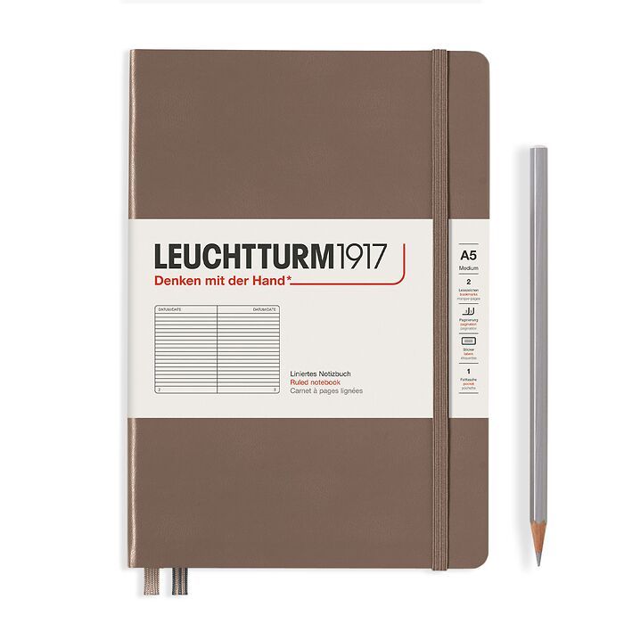 Leuchtturm1917 Notizbuch A5 liniert Warm Earth