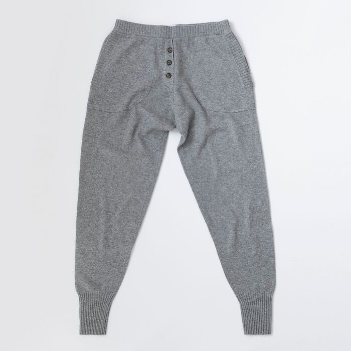 Sunday in Bed X Torquato Merino-Kaschmir-Hose Grau XL