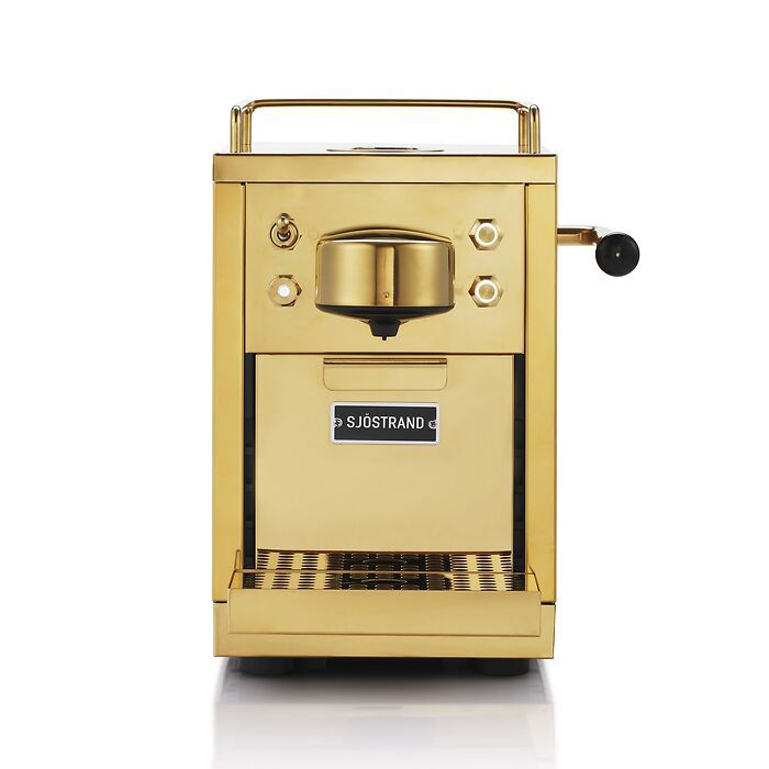 Sjöstrand Espressomaschine Brass