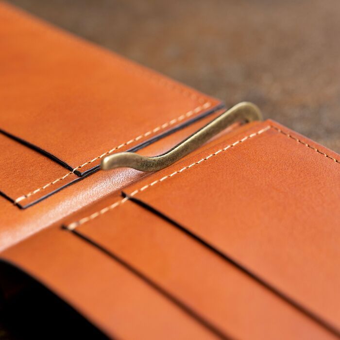 Legendär Leather Wallet CLYP Chestnut