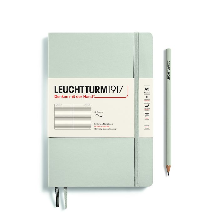 Leuchtturm1917 Notizbuch A5 liniert Light Grey