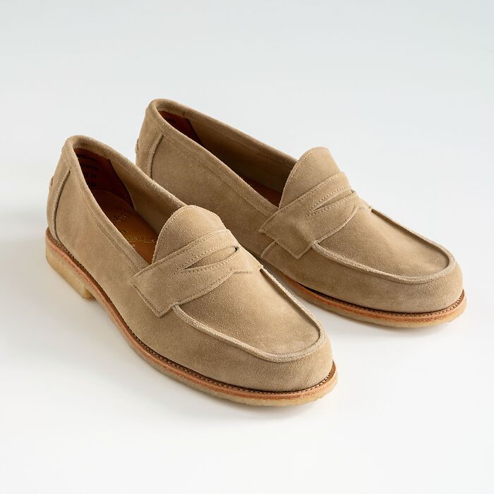 Sanders & Sanders Wildleder-Loafer Gr. 9 (43)