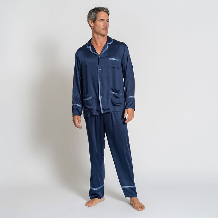 Hoomie Satinpyjama Ducale Herren Gr. S