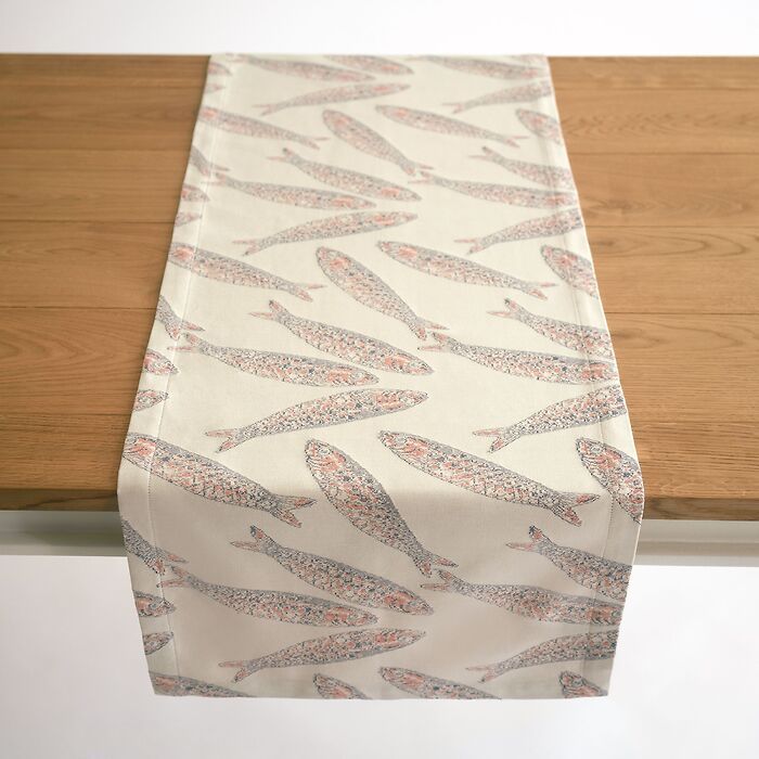 Busatti Tischläufer Sardinen 50 x 148 cm