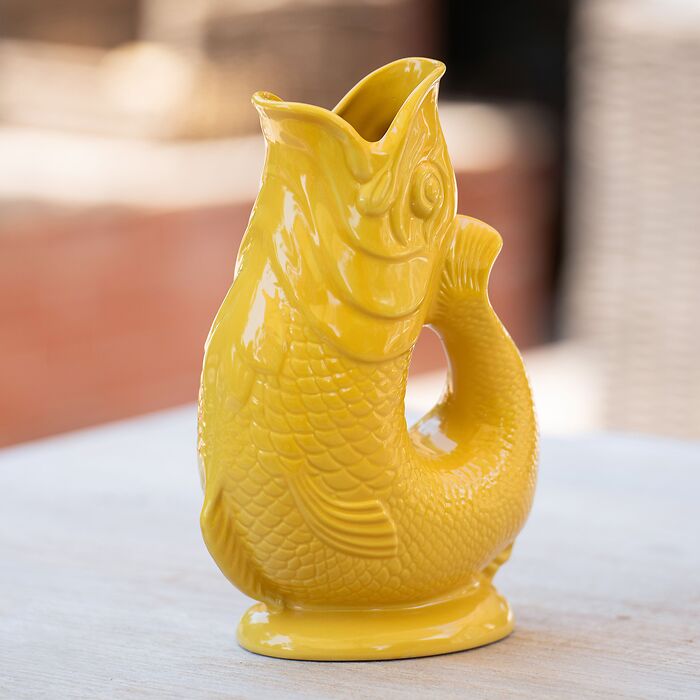 Karaffe Gluggle Jug Yellow