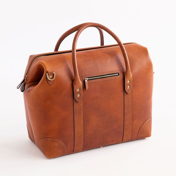 Hammann X Torquato Weekender XXL Stierleder Cognac